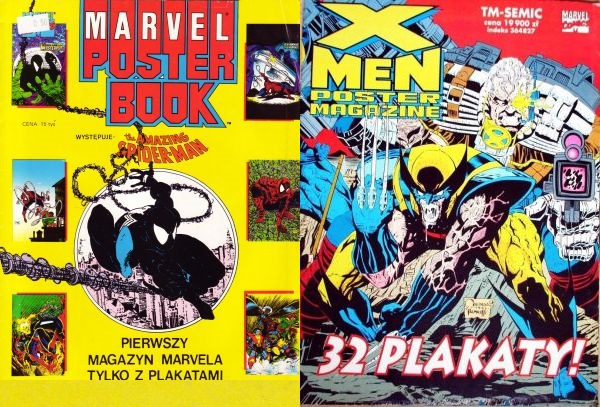 Poster Book_Poster Magazine 1993 2 - Marvel Poster Book_X Men Poster Magazine_TM-SEMIC.jpg
