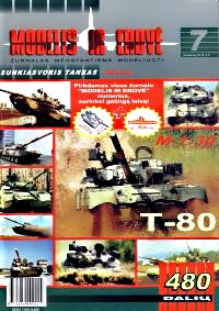 Modelis in erdwe - 07 - Radziecki czołg - T-80.jpg